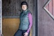 WAHLSTEN EDDI WOMENS PADDED VEST, DARK GREEN